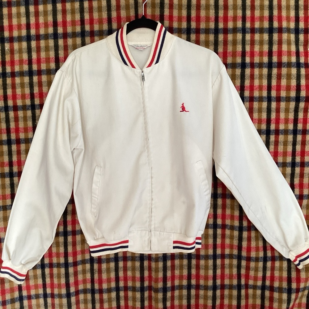 Vintage 70-80s Rod Laver Bomber tennis jacket